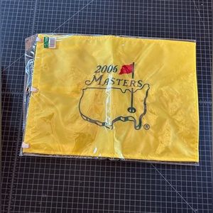 NEW IN PACKAGING 2006 MASTERS EMBROIDERED PIN FLAG. 18 years ago people.